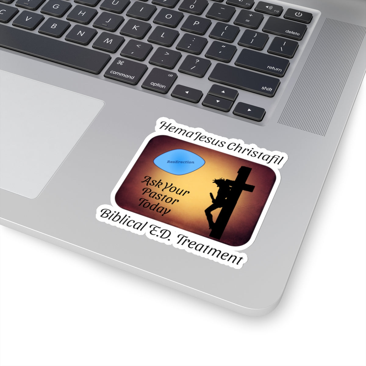 HemaJesus Christafil Sticker, Atheist Sticker, Agnostic Sticker, Science Sticker, Skeptic Sticker, Anti Religion