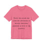 Faith, The Excuse One Gives.. Atheist Shirt, Anti Religion, Satire, Parody, Funny Gift, Science Shirt, Agnostic Shirt