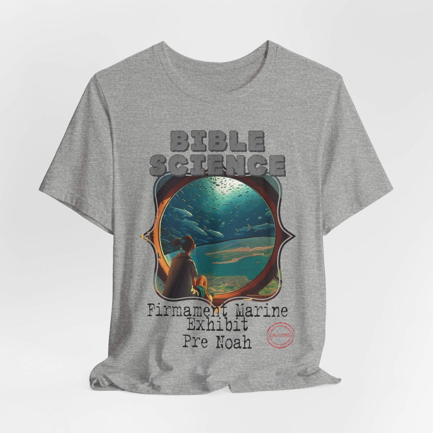The Great Firmament Marine Exhibit, Atheist Shirt, Anti Religion, Satire, Parody, Funny Gift, Science Shirt, Liberal Shirt