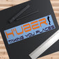 H'Uber: Taking You Places Bumper Sticker, Satire, Funny Sticker