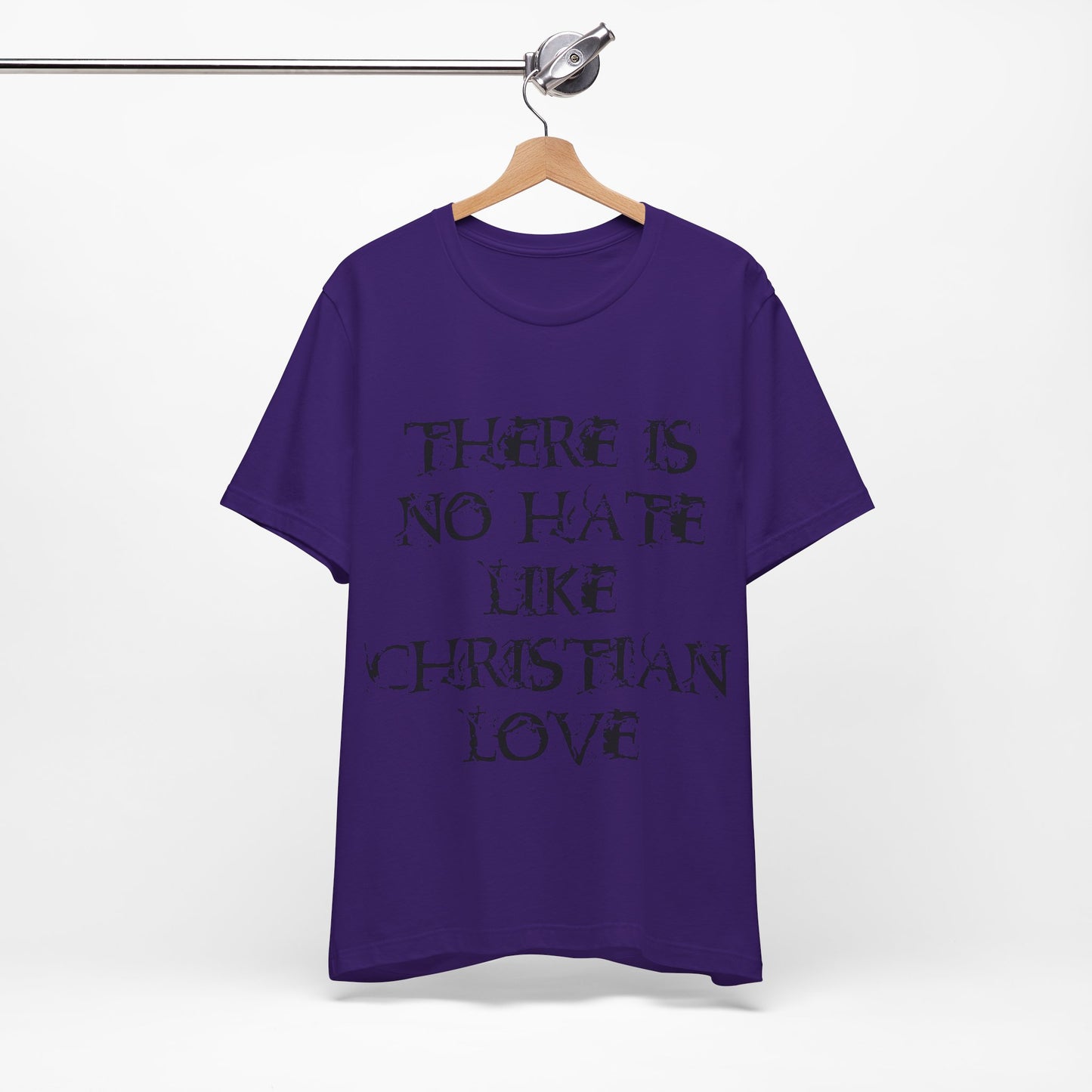 No Hate Like Christian Love Shirt... Atheist Shirt, Anti Religion, Satire, Parody, Funny Gift, Science Shirt, Agnostic Shirt