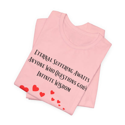 Eternal Suffering IS Infinite Love? Anti Religion, Secular, Atheist, Humanist, Humor