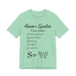 Heaven's Equation: Divine Math, Atheist Shirt, Anti Religion, Satire, Parody, Funny Gift, Science Shirt
