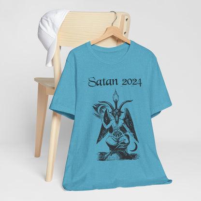 Satan 2024, Political Shirt, Activism Shirt, Liberal Shirt, Science Shirt, Atheist Shirt, Feminism, Trans Rights, LGBTQ Rights