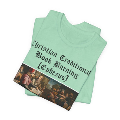Traditional Christian Book Burning, Political Shirt, Activism Shirt, Liberal Shirt, Science Shirt, Atheist Shirt, Anti Religion