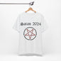 Satan is your president... Atheist Shirt, Anti Religion, Satire, Parody, Funny Gift, Science Shirt, Agnostic Shirt