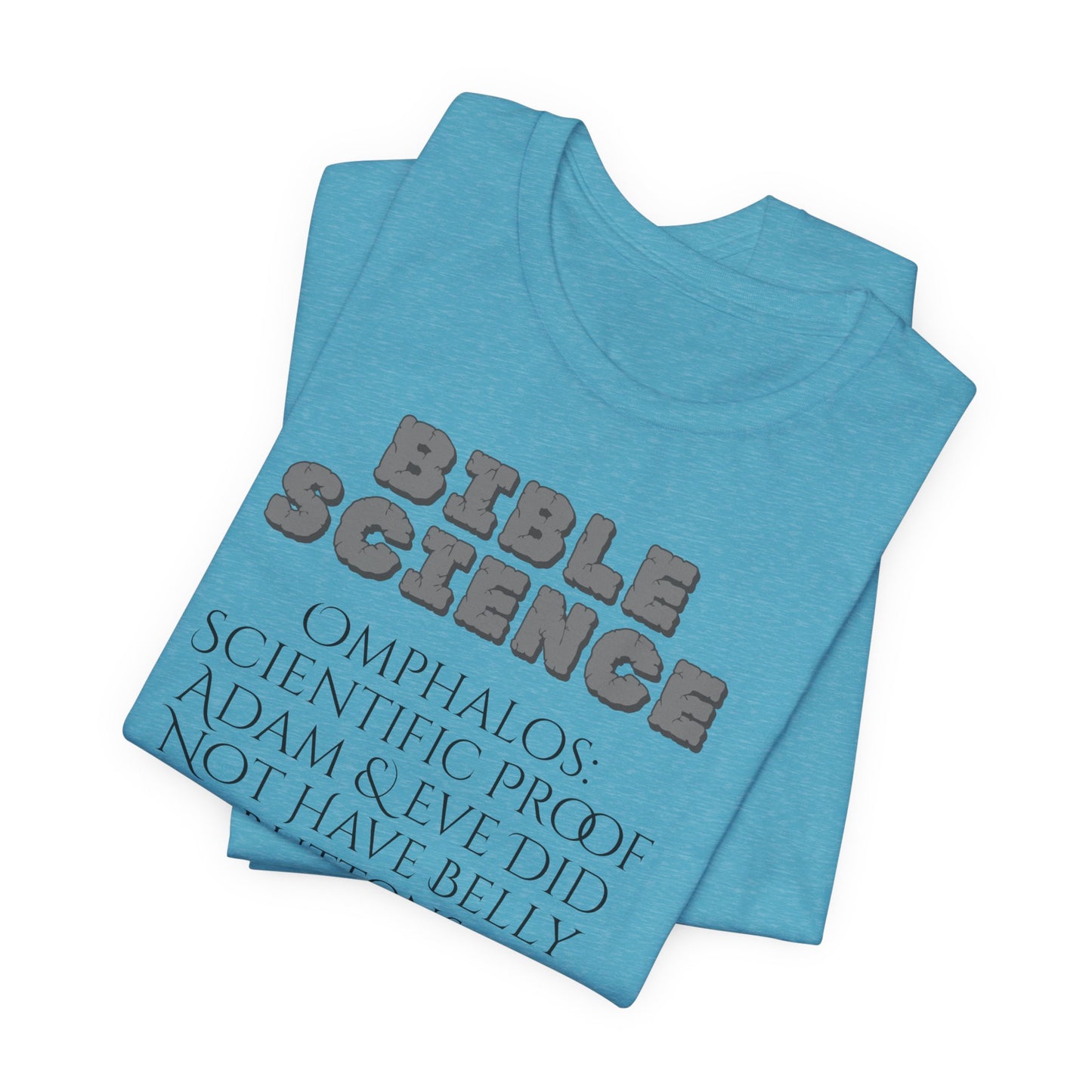 The Great Belly Button Debate, Atheist Shirt, Anti Religion, Satire, Parody, Funny Gift, Science Shirt