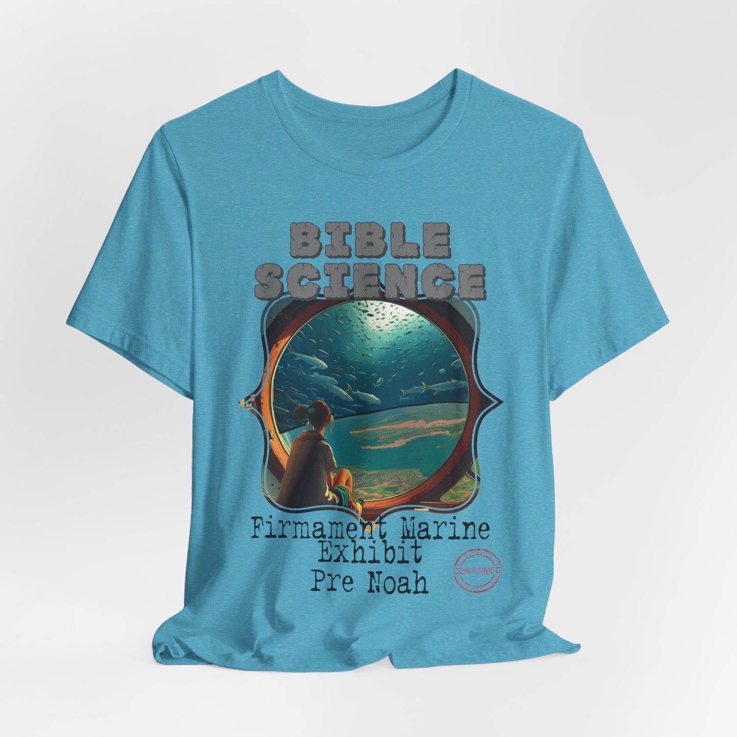 The Great Firmament Marine Exhibit, Atheist Shirt, Anti Religion, Satire, Parody, Funny Gift, Science Shirt, Liberal Shirt