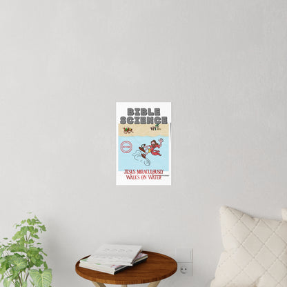 Bible Science: Jesus Walks on Water Wall Decal