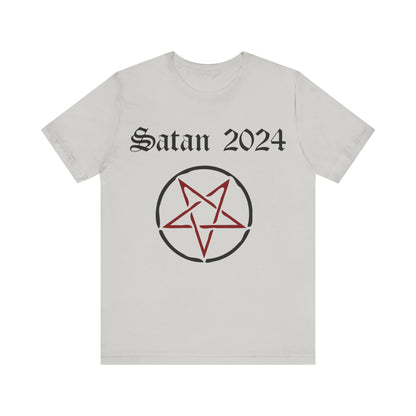 Satan is your president... Atheist Shirt, Anti Religion, Satire, Parody, Funny Gift, Science Shirt, Agnostic Shirt