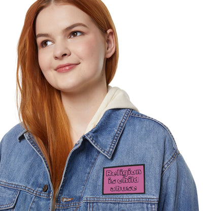 Protest Iron-On Patches for Jackets, Motivational Embroidered Patches, Funny Decor for backpacks & Clothing, Statement Patches