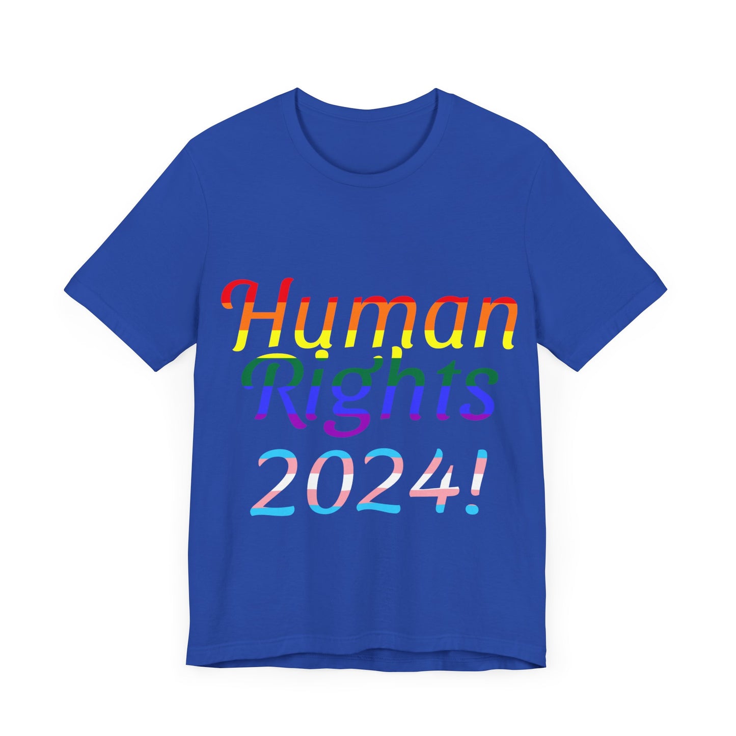 Human Rights 2024!, Political Shirt, Activism Shirt, Liberal Shirt, Science Shirt, Atheist Shirt, Feminism, Trans Rights, LGBTQ Rights