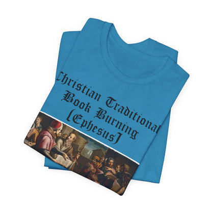 Traditional Christian Book Burning, Political Shirt, Activism Shirt, Liberal Shirt, Science Shirt, Atheist Shirt, Anti Religion