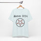 Satan is your president... Atheist Shirt, Anti Religion, Satire, Parody, Funny Gift, Science Shirt, Agnostic Shirt