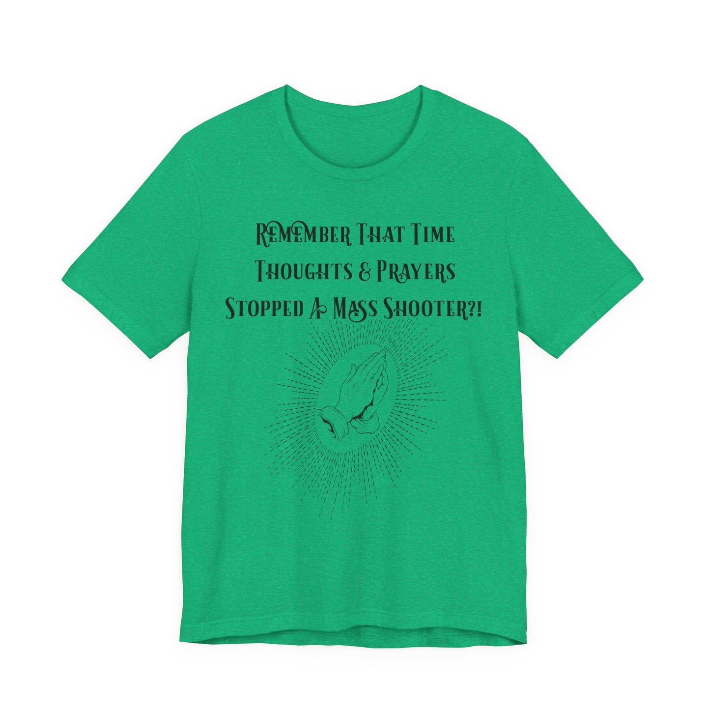 Thoughts & Prayers, Atheist Shirt, Anti Religion, Satire, Parody, Funny Gift, Science Shirt