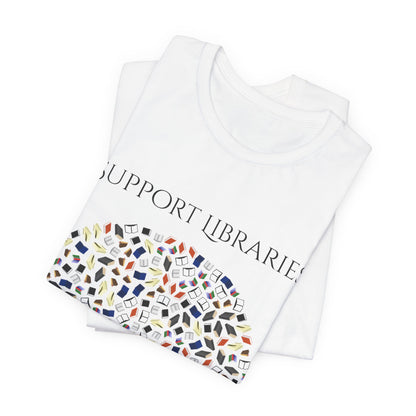 Support Libraries Against Ignorance, Political Shirt, Activism Shirt, Liberal Shirt, Science Shirt, Atheist Shirt, Anti Religion