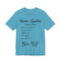 Heaven's Equation: Divine Math, Atheist Shirt, Anti Religion, Satire, Parody, Funny Gift, Science Shirt