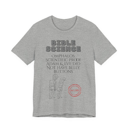 The Great Belly Button Debate, Atheist Shirt, Anti Religion, Satire, Parody, Funny Gift, Science Shirt