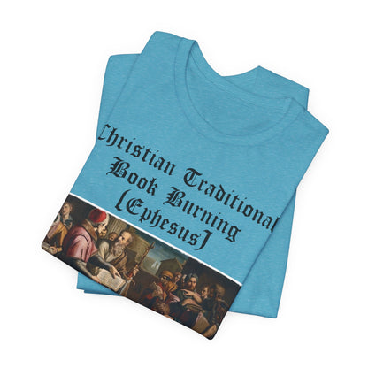 Traditional Christian Book Burning, Political Shirt, Activism Shirt, Liberal Shirt, Science Shirt, Atheist Shirt, Anti Religion