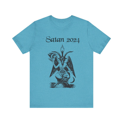 Satan 2024, Political Shirt, Activism Shirt, Liberal Shirt, Science Shirt, Atheist Shirt, Feminism, Trans Rights, LGBTQ Rights