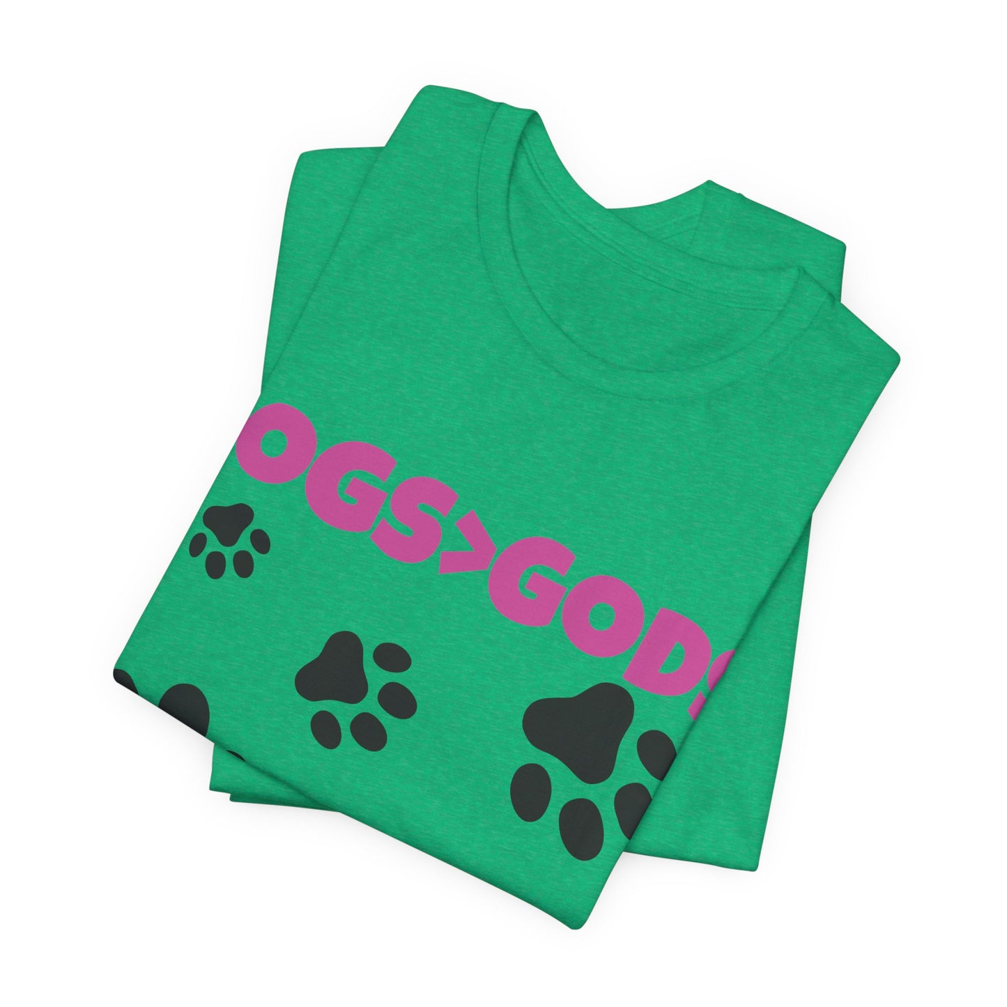 Dogs are Greater Than Gods, PK Atheist Shirt, Anti Religion, Satire, Parody