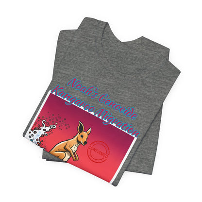 Bible Science: The Great Kangaroo Migration of Noah's Genocide, Atheist Shirt, Anti Religion, Satire, Parody