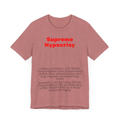 Supreme Hypocrisy