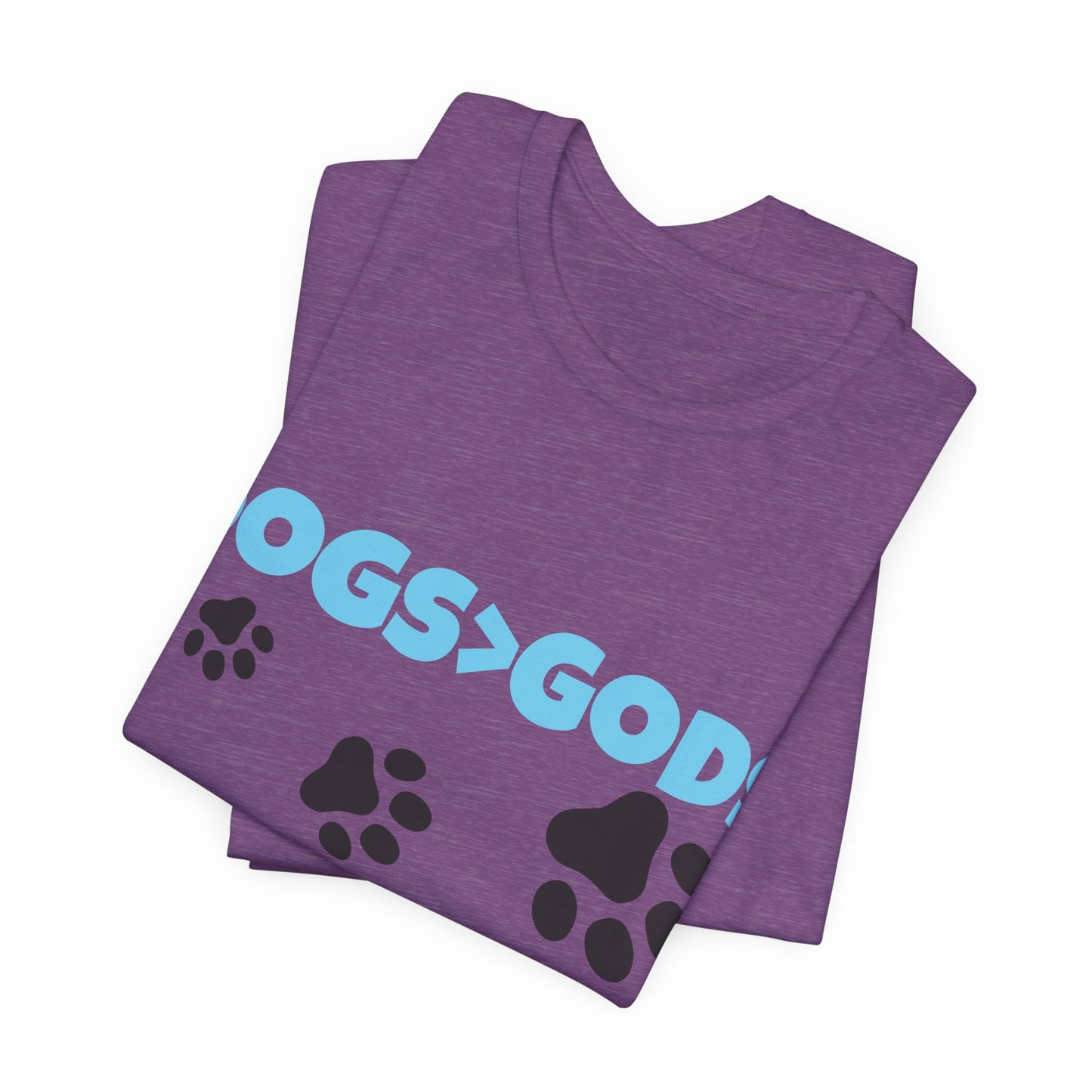 Dogs are Greater Than Gods, BL Atheist Shirt, Anti Religion, Satire, Parody