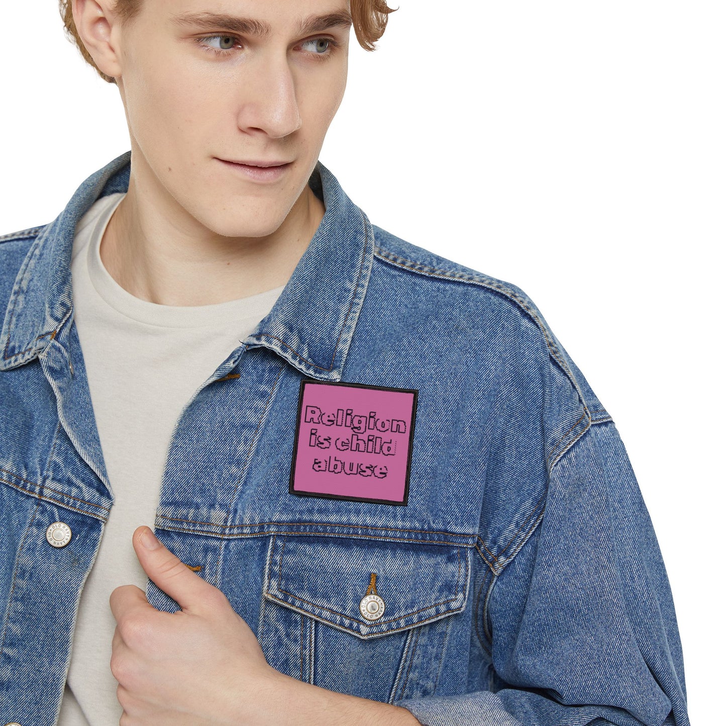 Protest Iron-On Patches for Jackets, Motivational Embroidered Patches, Funny Decor for backpacks & Clothing, Statement Patches