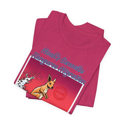 Bible Science: The Great Kangaroo Migration of Noah's Genocide, Atheist Shirt, Anti Religion, Satire, Parody