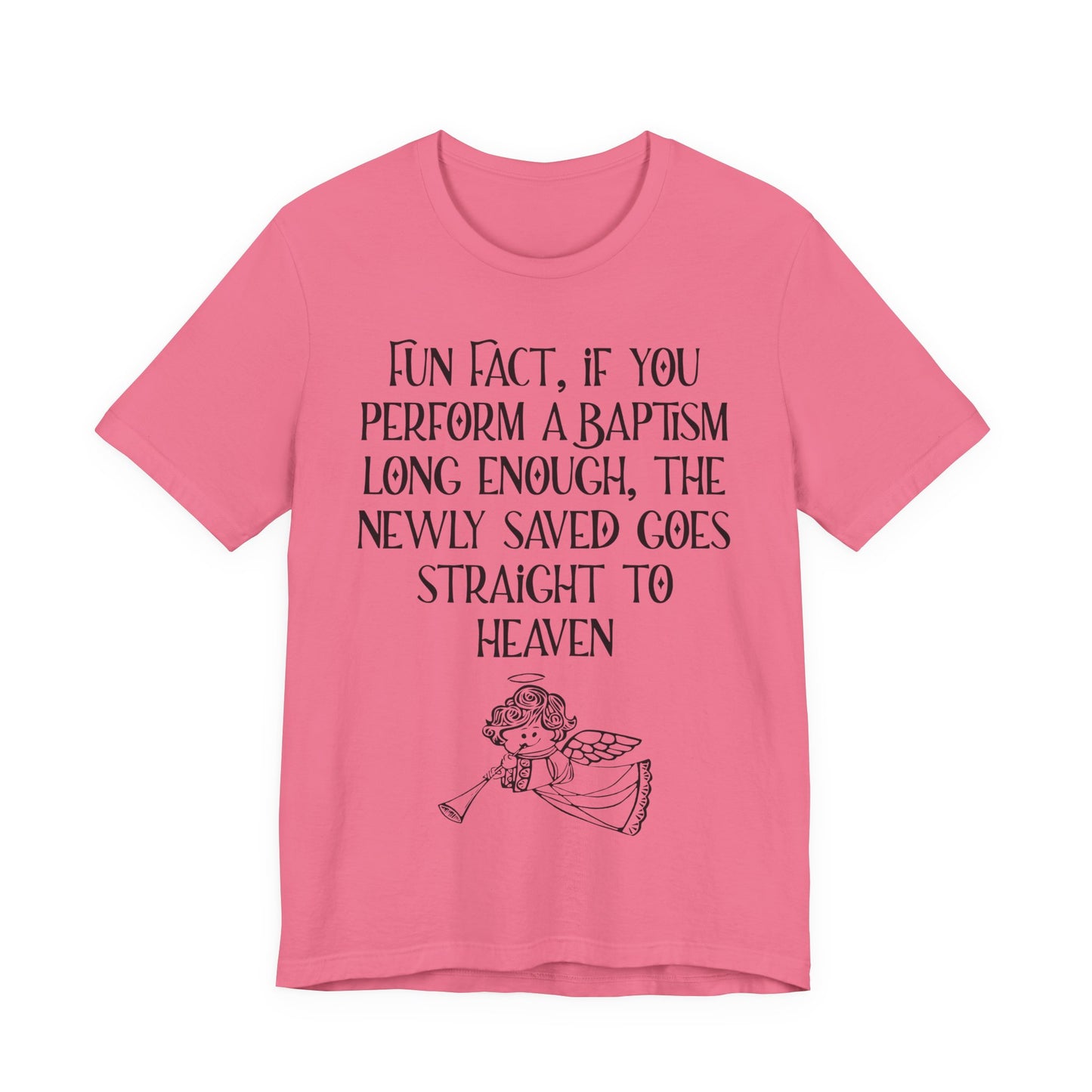Fun Facts About Baptism, Atheist Shirt, Anti Religion, Satire, Parody, Funny Gift, Science Shirt