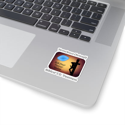 HemaJesus Christafil Sticker, Atheist Sticker, Agnostic Sticker, Science Sticker, Skeptic Sticker, Anti Religion