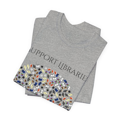 Support Libraries Against Ignorance, Political Shirt, Activism Shirt, Liberal Shirt, Science Shirt, Atheist Shirt, Anti Religion