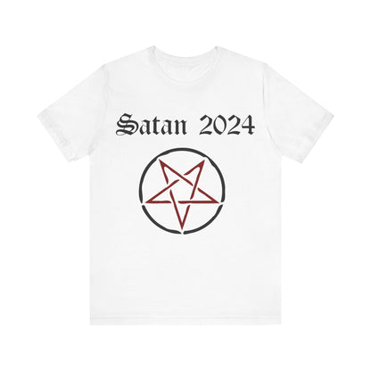 Satan is your president... Atheist Shirt, Anti Religion, Satire, Parody, Funny Gift, Science Shirt, Agnostic Shirt