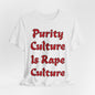 Purity Culture is Rape Culture... Atheist Shirt, Anti Religion, Satire, Parody, Funny Gift, Science Shirt, Agnostic Shirt