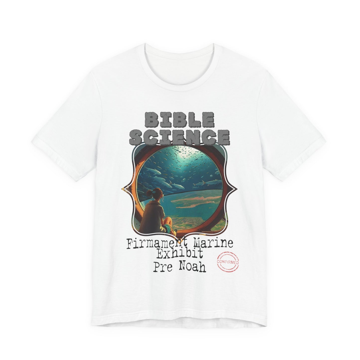 The Great Firmament Marine Exhibit, Atheist Shirt, Anti Religion, Satire, Parody, Funny Gift, Science Shirt, Liberal Shirt