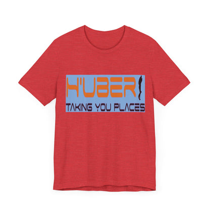 H'Uber: Taking You Places... Satire, Parody, Funny Gift, Science Shirt, Agnostic Shirt