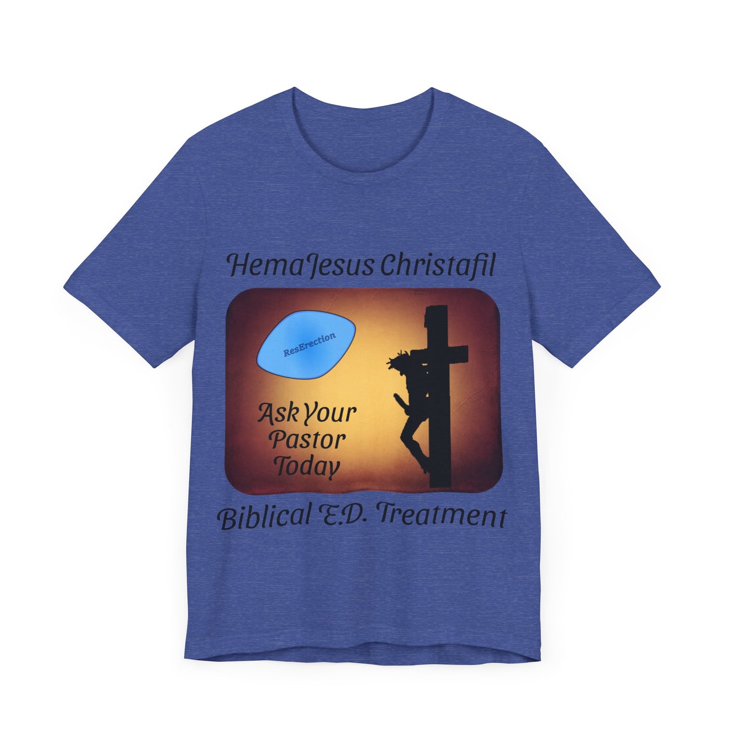 HemaJesus Christafil, The ResErection, Atheist Shirt, Anti Religion, Satire, Parody