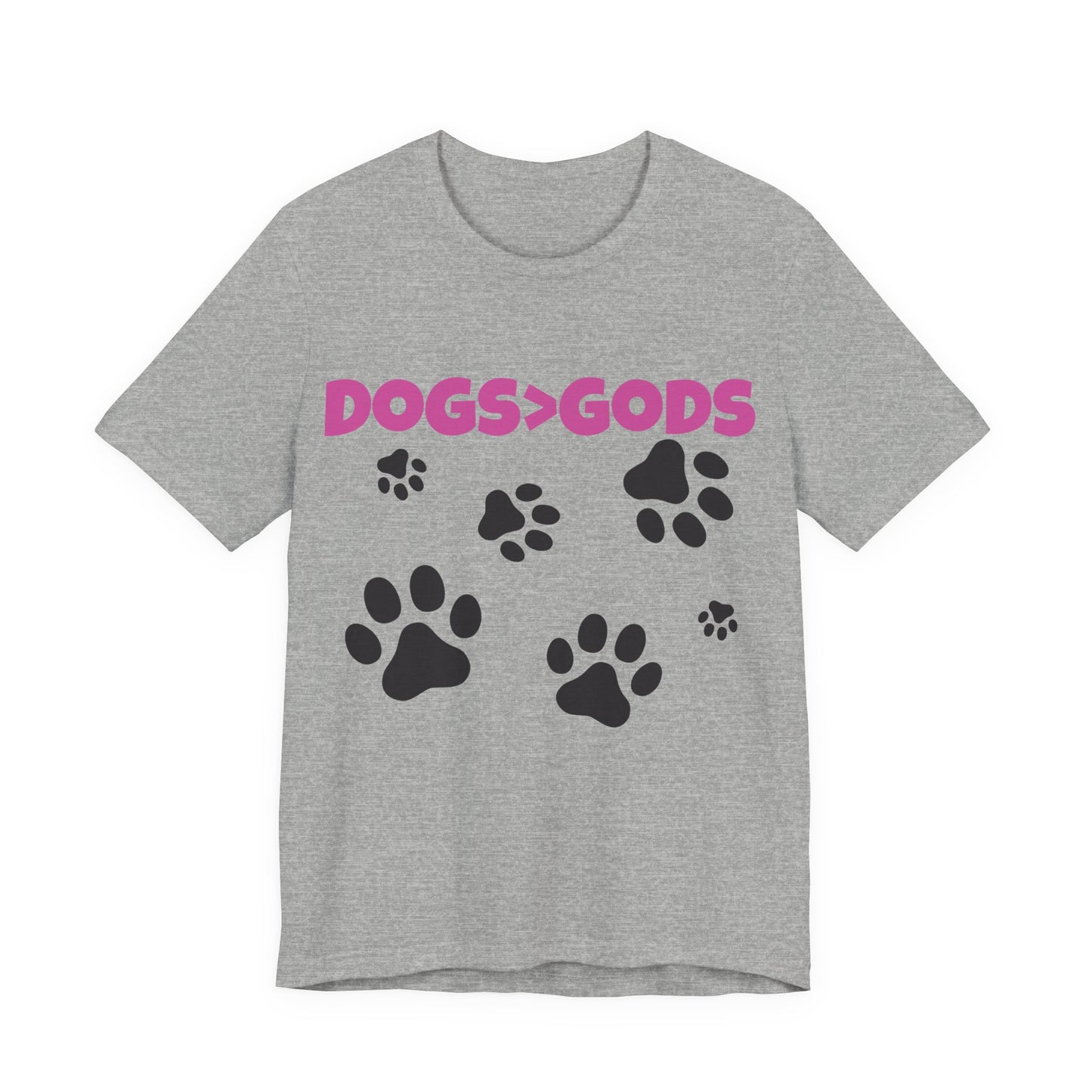 Dogs are Greater Than Gods, PK Atheist Shirt, Anti Religion, Satire, Parody