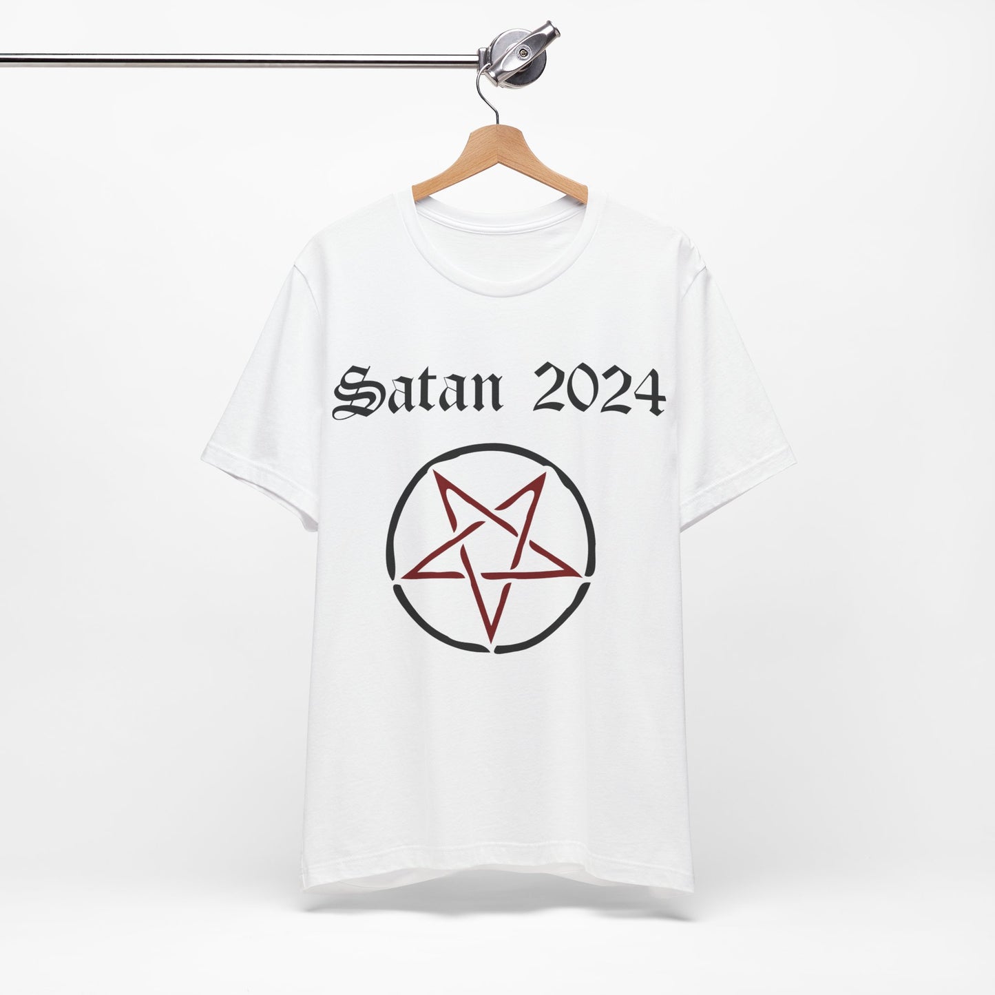 Satan is your president... Atheist Shirt, Anti Religion, Satire, Parody, Funny Gift, Science Shirt, Agnostic Shirt