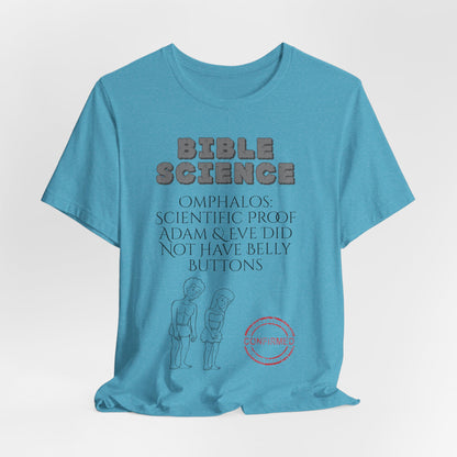 The Great Belly Button Debate, Atheist Shirt, Anti Religion, Satire, Parody, Funny Gift, Science Shirt