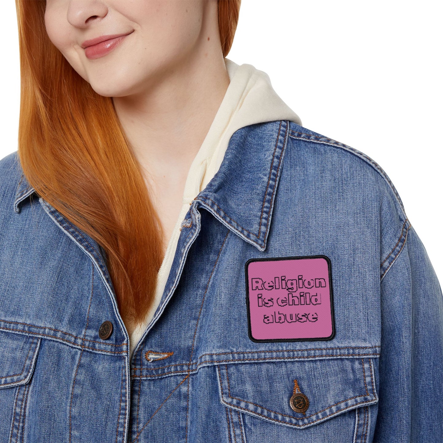 Protest Iron-On Patches for Jackets, Motivational Embroidered Patches, Funny Decor for backpacks & Clothing, Statement Patches