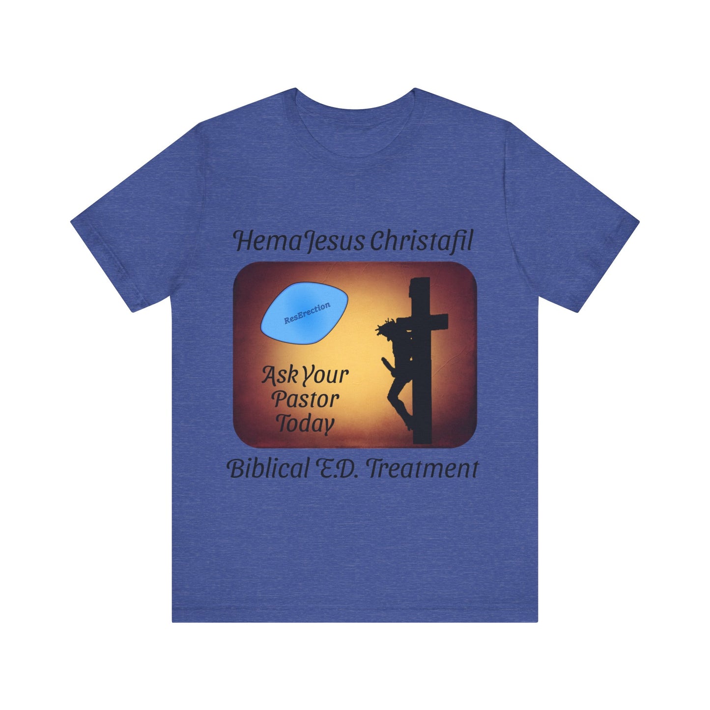 HemaJesus Christafil, The ResErection, Atheist Shirt, Anti Religion, Satire, Parody