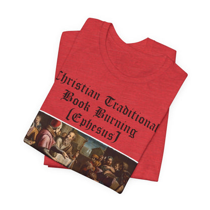 Traditional Christian Book Burning, Political Shirt, Activism Shirt, Liberal Shirt, Science Shirt, Atheist Shirt, Anti Religion