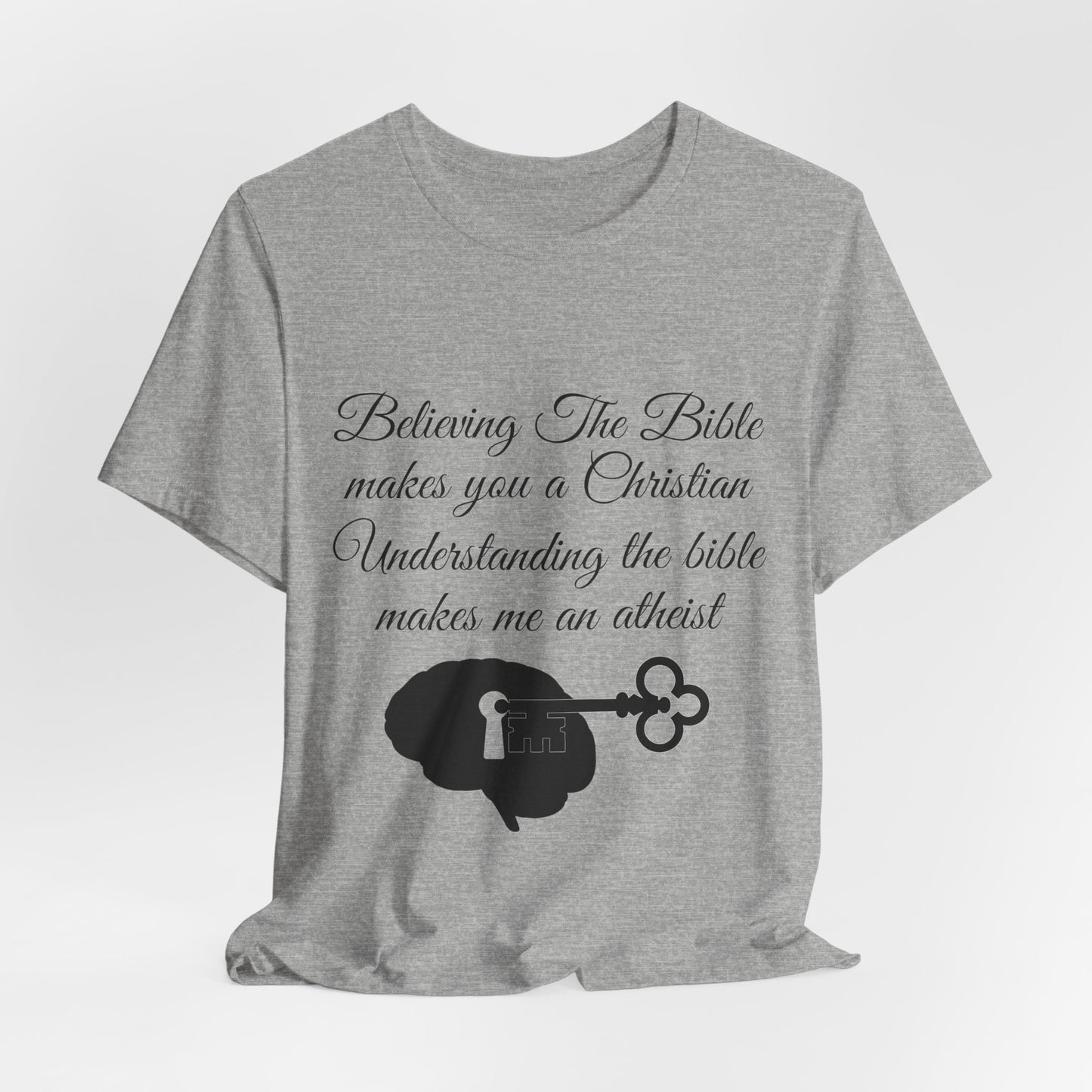Understanding The Bible, Atheist Shirt, Anti Religion, Satire, Parody, Funny Gift, Science Shirt