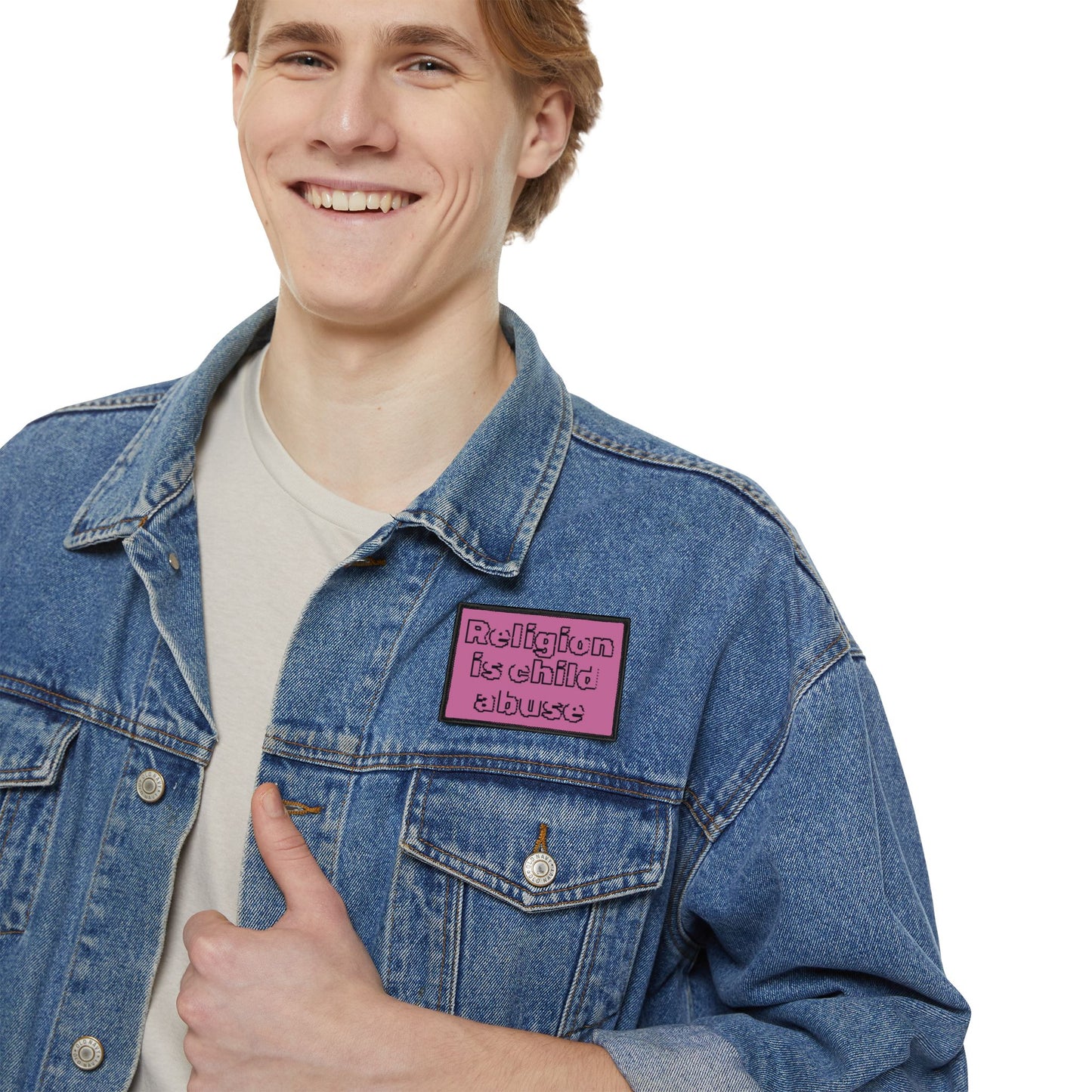 Protest Iron-On Patches for Jackets, Motivational Embroidered Patches, Funny Decor for backpacks & Clothing, Statement Patches