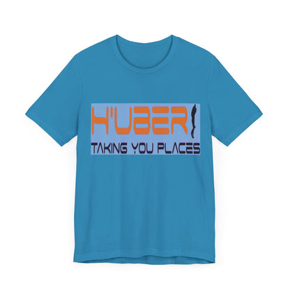 H'Uber: Taking You Places... Satire, Parody, Funny Gift, Science Shirt, Agnostic Shirt