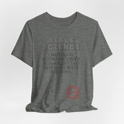 The Great Belly Button Debate, Atheist Shirt, Anti Religion, Satire, Parody, Funny Gift, Science Shirt