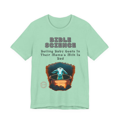 Copy of Walk By Faith, Hit By Bus!, Atheist Shirt, Anti Religion, Satire, Parody, Funny Gift, Science Shirt, Liberal Shirt