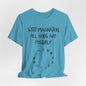With Imagination, All Gods Are Possible, Atheist Shirt, Anti Religion, Satire, Parody, Funny Gift, Science Shirt